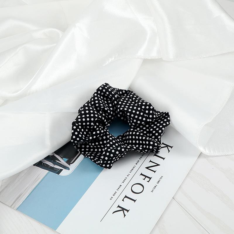 60 Styles Women Girls Satin Scrunchie Candy Color Hair Ties Rope Elastic Fashion Hair Bands Vintage Simple Hair Accessories Gift