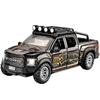 1/32 Ford Raptor F150 Alloy Pickup Car Model Diecasts Metal Toy Off-road Vehicles Car Model Collection Sound and Light Kids Gift