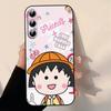 Чехол для телефона Chibi Maruko Chan для Samsung Galaxy S21 S22 S23 S24ULTRA S25ULTRA FE Ultra Plus5G A52S S26 Мягкий чехол