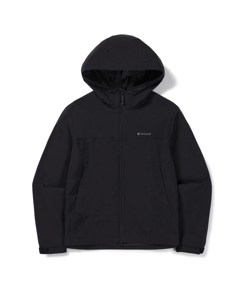 SNOWPEAK APPAREL 2L Women'S Titanic Windbreaker (S26Fwtwb31) Black