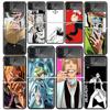 Bleach Синдзи Хирако Чехлы Для Samsung Galaxy Z Flip 4 5 6 7 3 Z Flip7 Flip6 Flip4 Flip5 Flip3 5G Жесткий Ударопрочный Fundas Чехол G