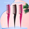 Расческа для укладки волос с вращающимся сердечником, расческа для сухих волос, разглаживающая волосы для влажного использования, профессиональная широкая съемная вращающаяся щетка