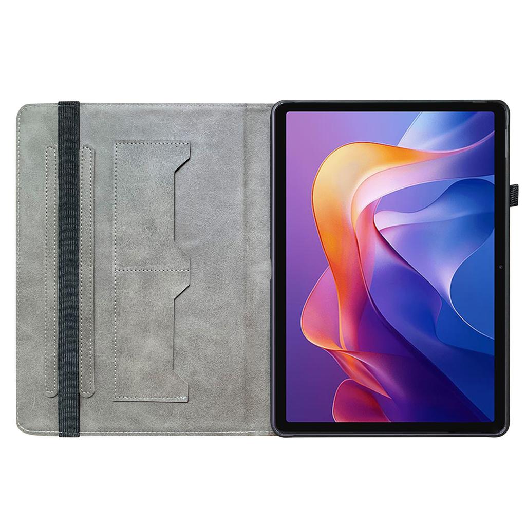 For Xiaomi Redmi Pad 2 Leather Case Pattern Printed Stand Tablet Cover with Card Slots