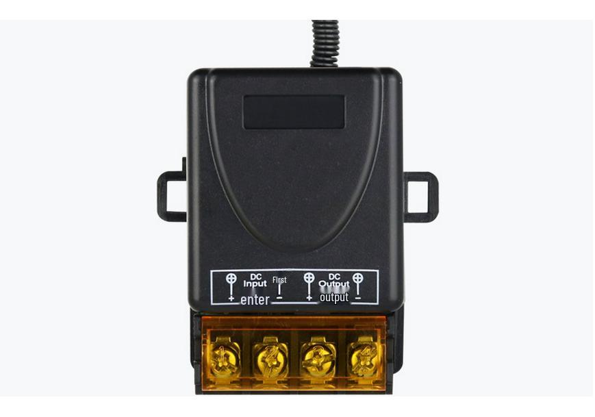 DC 12V/24V/48V Single Channel Remote Control Switch for Car Headlights & Horn, Momentary Mode with Free Stick Remote