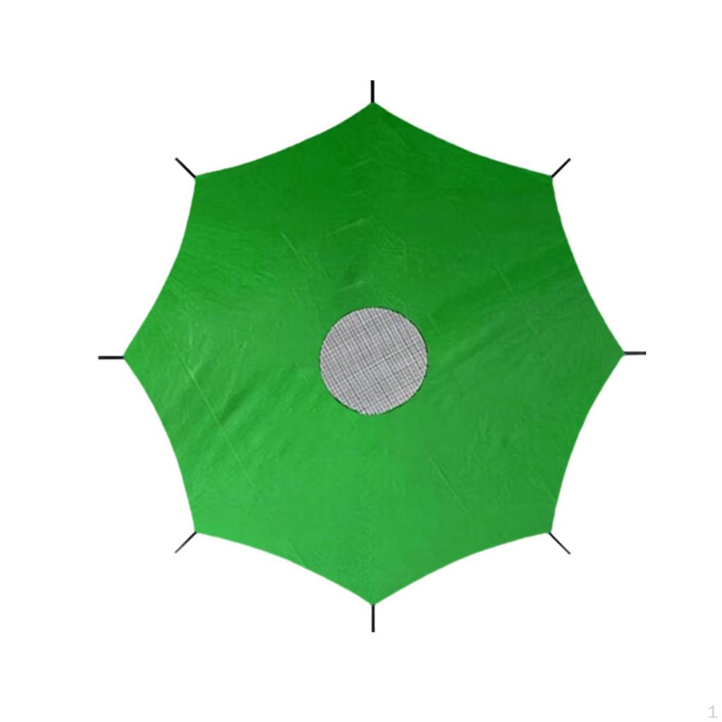 Green Outdoor Trampoline Sun Cover