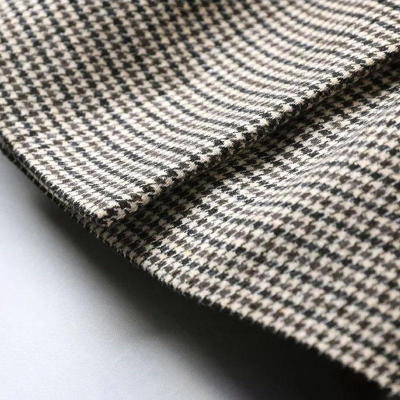 Женский пиджак на осень и зиму, модный пригородный повседневный универсальный клетчатый удобный тонкий костюм, теплые топы