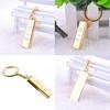 Fashion Metal Faux Gold Bar Ingot Bullion Keychain