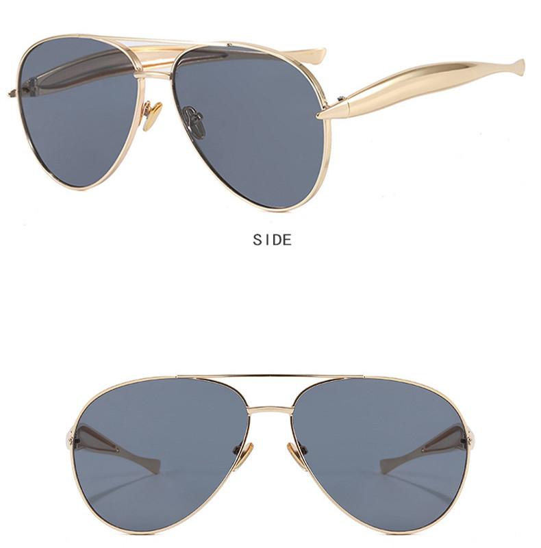 Fashion Metal Women Pilot Sunglasses Vitage Retro Brand Designer For Men Outdoor Sun Glasses UV400