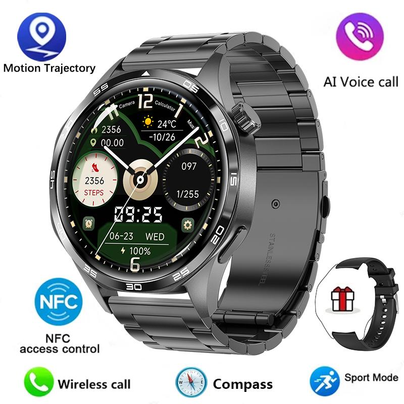 2025 5 PRO Smart Watch Men Watch 4 Pro обновленная версия AMOLED HD экран Bluetooth вызов GPS NFC пульсометр SmartWatches