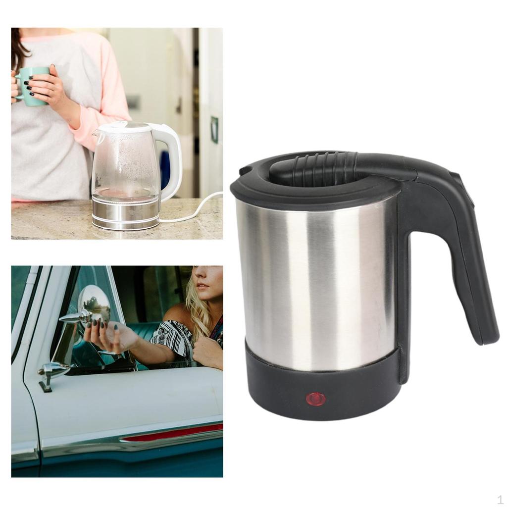 Car Electric Travel Kettle ,Heated Coffee Mug, Fast Heating ,Compact Water for Business Trip