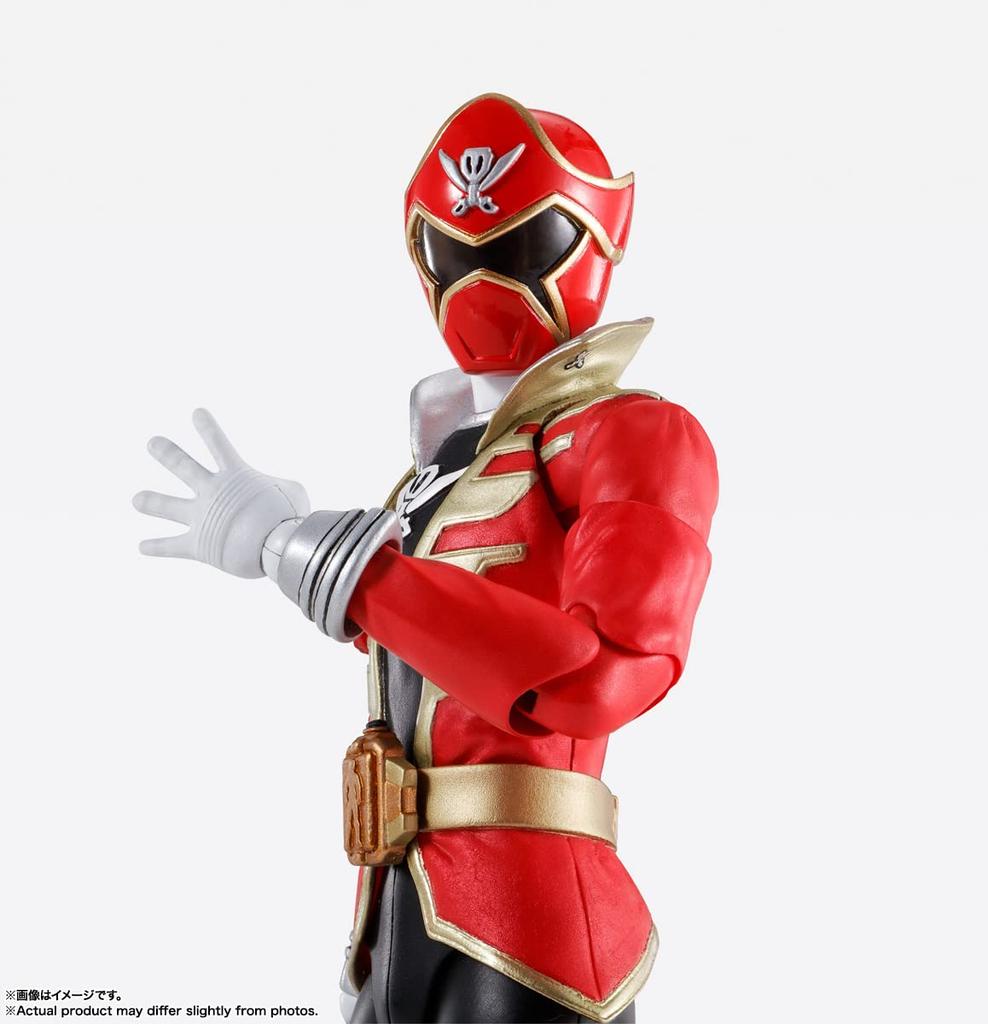 TAMASHII NATIONS Kaizoku Sentai Gokaiger Gokai Red 145mm Painted Movable Figure S.H.Figuarts (Shinkocho Seiho) Approx. PVC&ABS