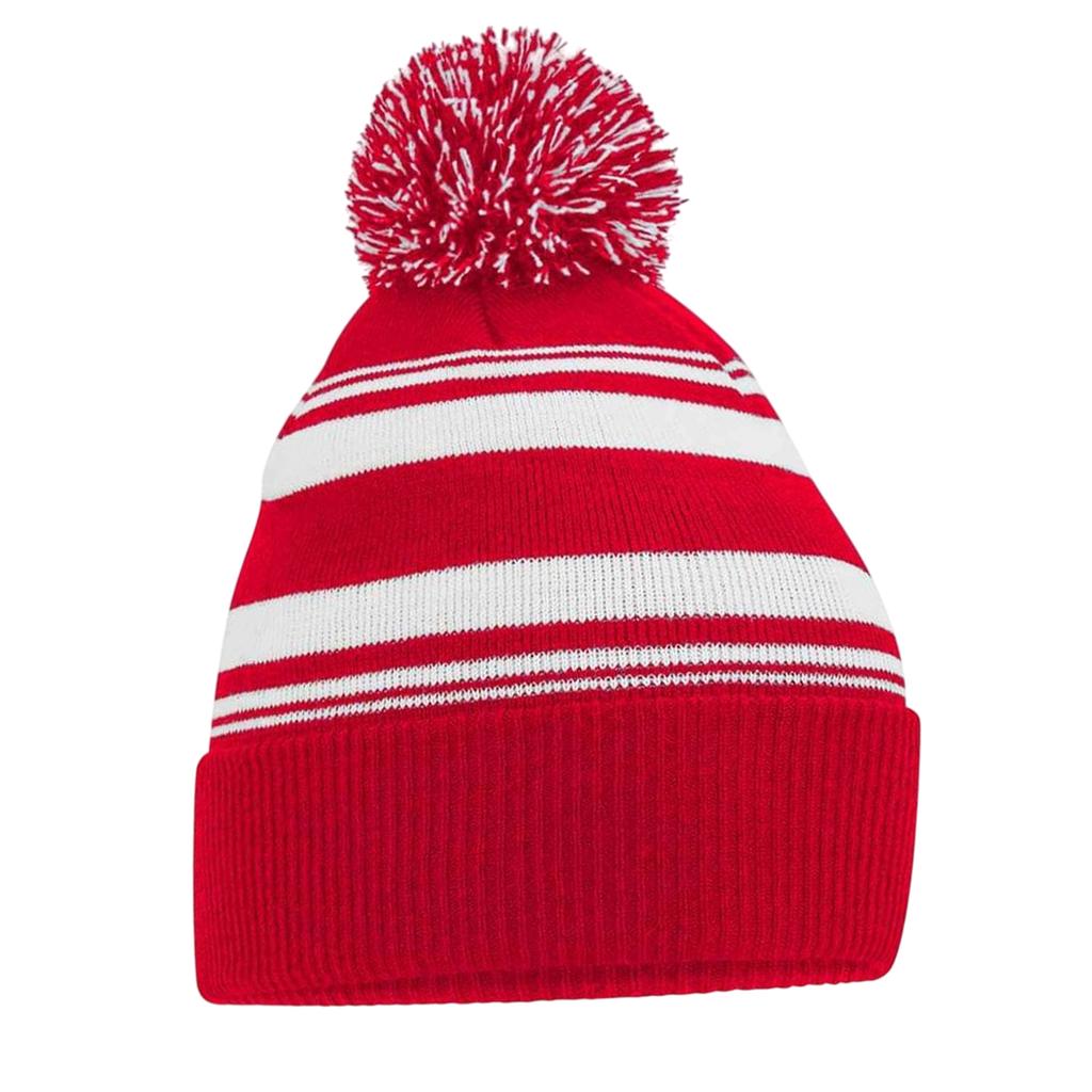 Fan Striped Beanie