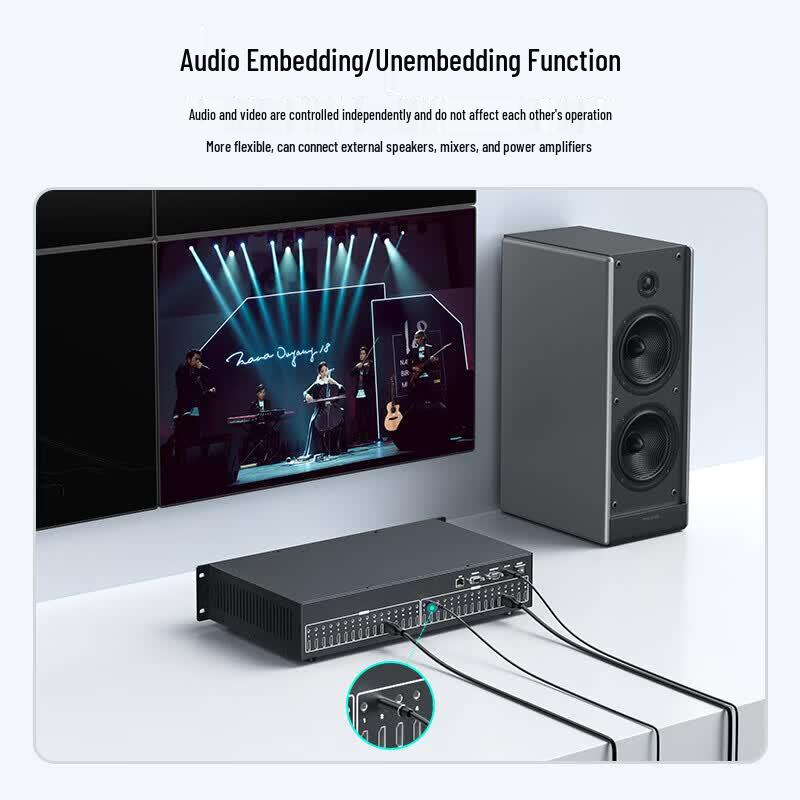 MT-viki 4K HDMI 16x16 Seamless Matrix Switcher