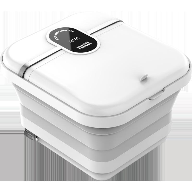 Folding Foot Soaking Bucket Heating Constant Temperature Automatic Foot Washing Basin Household Electric Massage Foot Bath