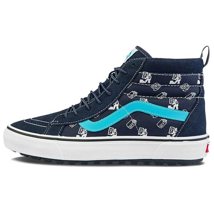 Kazuki Kuraishi X Vans Sk8-Hi MTE 1 Dark Sapphire Unisex Sneakers Blue True-White VN0A5HZYA91