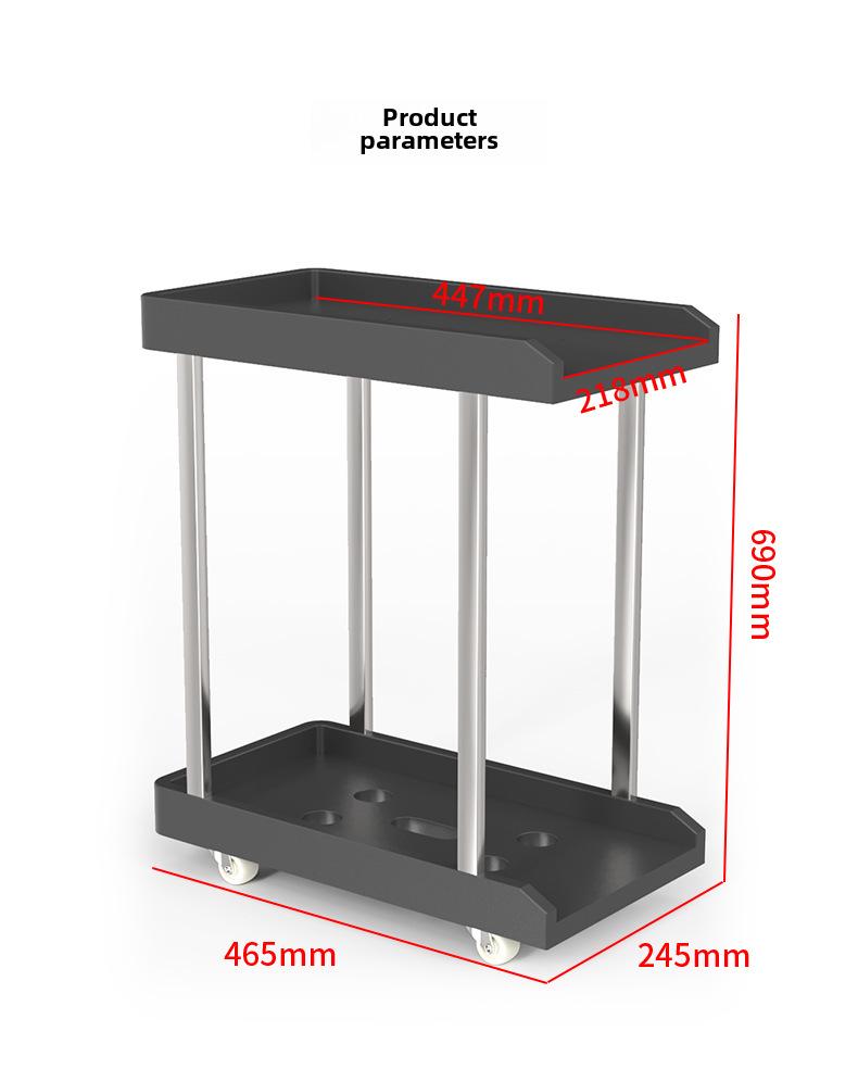 Регулируемая охлаждающая подставка для настольного ПК с полкой для хранения