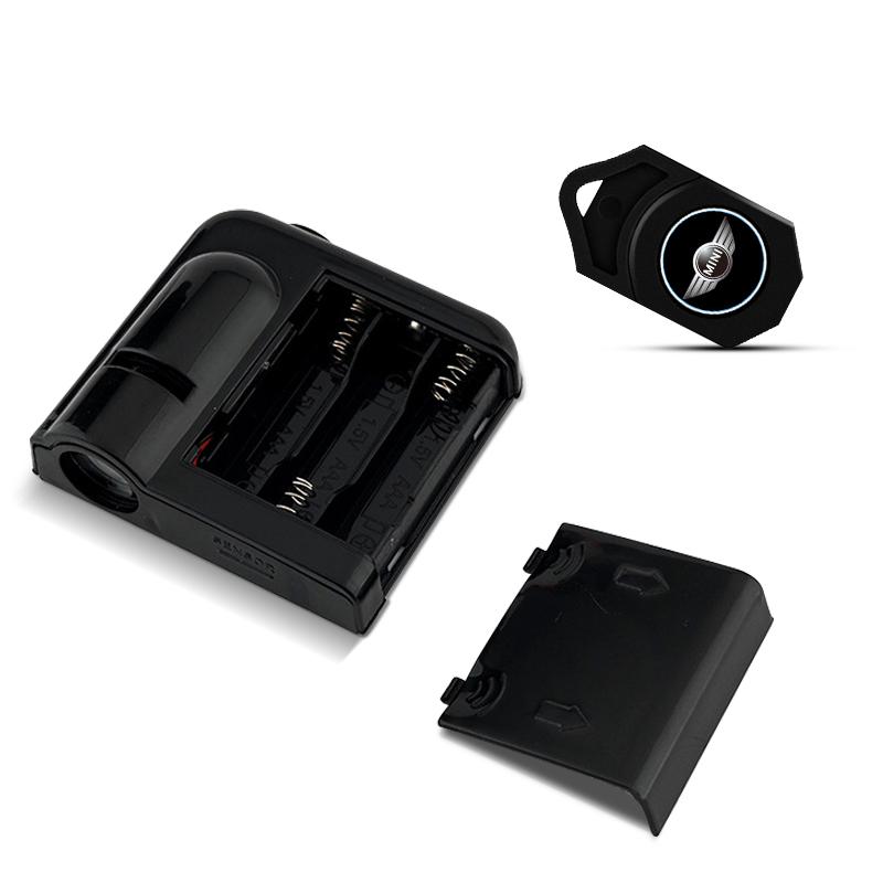 2 шт. Проекционные лампы на двери автомобиля Эмблема Светодиодная приветственная подсветка Автостайлинг Для MINI F54 F55 F56 R56 R60 SONE Roadster Clubman Coupe