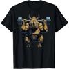 Rhino Powerlifting Weightlifting Rhinoceros Gym Workout T-Shirt  Graphic T Shirts  Men Clothing  Camisas