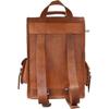 Кожаный Рюкзак Сумка Настоящий Рюкзак Ноутбук Мужской Путешествия Винтажный Коричневый Новый Настоящий
