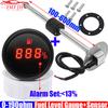 Цифровой указатель уровня топлива 52 мм с сигнализацией миганием + Датчик уровня топлива A5 0-190 Ом Индикатор бака для автомобиля, лодки, мотоцикла 9-32 В
