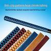 Two-Color Heat Shrink Tubing, 1m: Fishing Rod & Gear Handle Cover, Anti-Slip & Insulating Sleeve.
