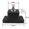 4Pcs Absorbing Vibration Damping Pad Foot Pad Rubber Mount Shock Air Conditioner Bracket  Outdoor