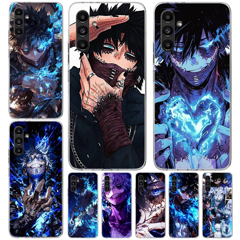 Чехол для телефона Dabi MHA My Hero A-Academy для Samsung Galaxy A13 A14 A15 A16 A17 A53 A54 A55 A56 A57 A33 A34 A35 A36 A37 A23 A24 A25