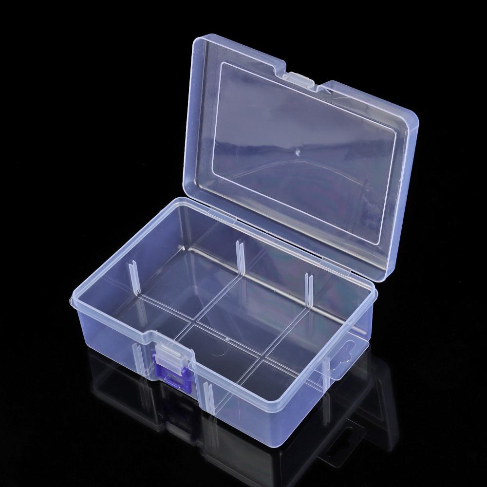 Boxes Jewelry Beads Container Fishing Tools Box Small Items Sundries Transparent Storage Box
