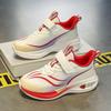 Children's sports shoes jogging shoes cushioning soft sole new red rabbit series girls and boys mesh running shoes middle and old children
