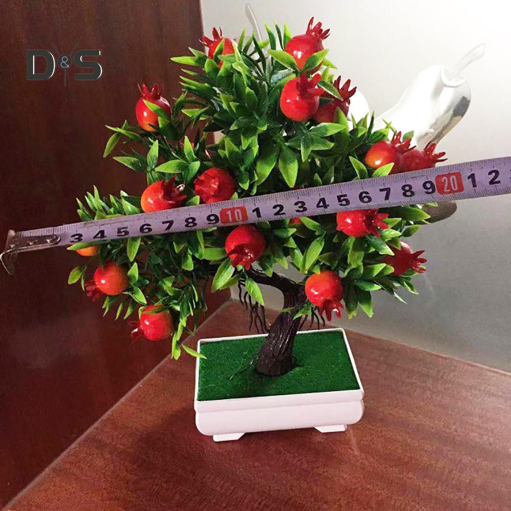 Цветущий букет, искусственное дерево, фруктовое растение, бонсай, сценический сад, декор для свадебной вечеринки