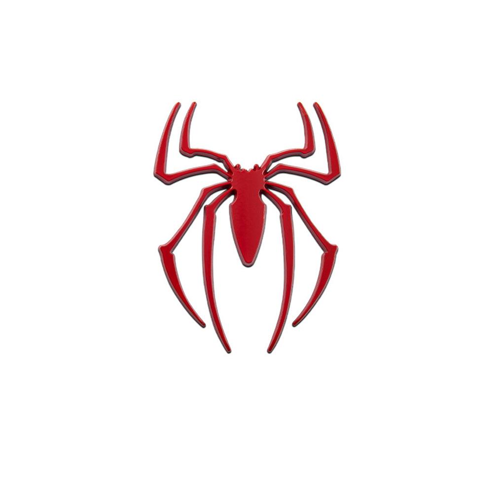 Универсальные 3D металлические наклейки на автомобиль, логотип паука на машину, хромированный значок, эмблема на машину, наклейка для стайлинга автомобиля, украшения для экстерьера автомобиля, аксессуары