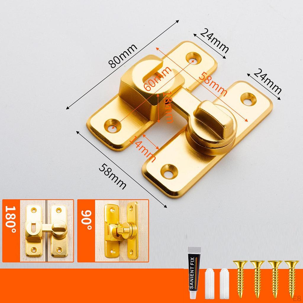 Замок для двери амбара защелка комната универсальная с винтами фурнитура шкаф для офиса гараж