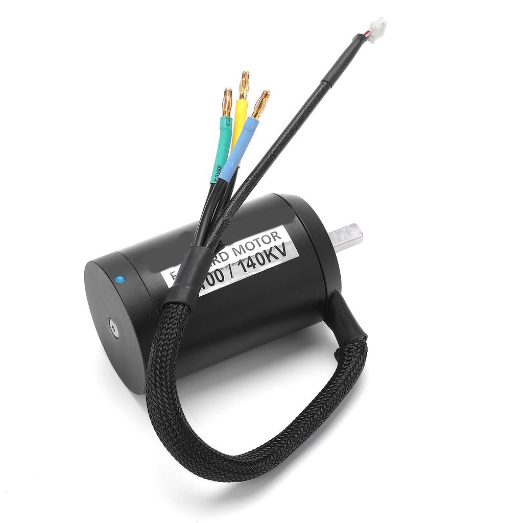 63100 140kv Brushless Motor for Electric Mountain Bike for Electric Skateboard 5kw Glues Filled10mm D Shaft