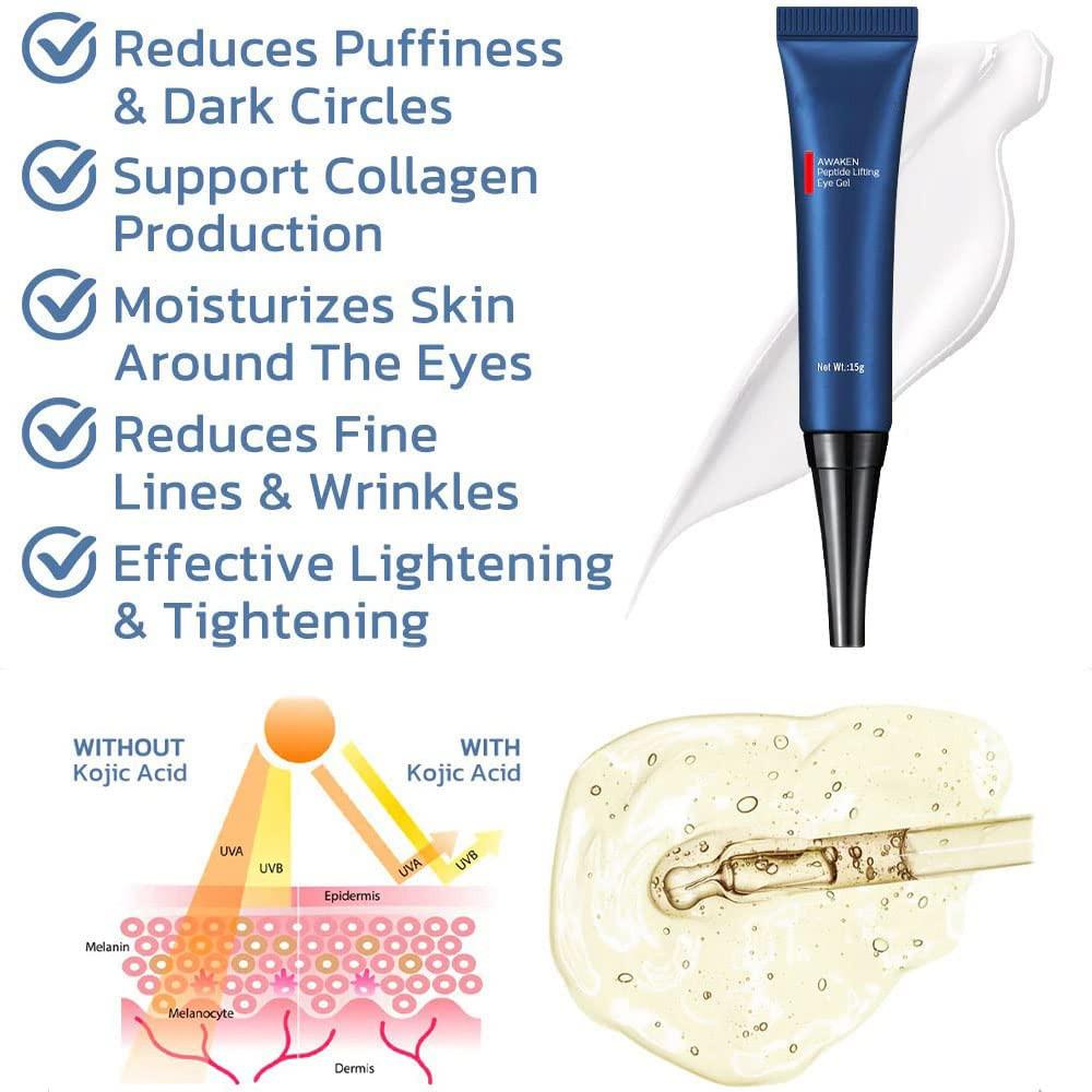 (Фенти)Гель-лифтинг для глаз, укрепляющий подтягиватель для глаз против морщин, крем для глаз для мужчин против старения