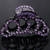 Fashion Korean Women New Rhinestone Crystal Acrylic Hair Clips Hair Claws Crab Clamp Banana Grips