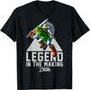 Nintendo Zelda Link Легенда в процессе создания Трифорс Футболка Футболка