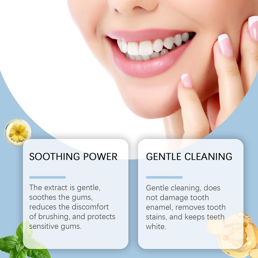 120 г Зубная паста против кариеса Восстановление десен Отбеливание зубов Удаление желтизны Свежее дыхание Уход за полостью рта Мятный вкус Зубная паста