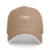 St Bart'S Beach Waves Baseball Cap Rugby Hat Man For The Sun Women's Men's
