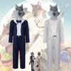 The Bad Guys Big Bad Wolf Cosplay Costume, Halloween Stage Performance Role Play Outfit