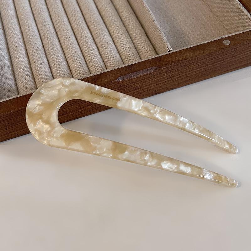 U-образная ретро-шпилька с кислым уксусом: Простая вилка для волос в китайском стиле для чонсама, универсальные аксессуары для волос