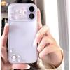 Милый чехол для телефона в стиле Инстаграм с кроликом Миффи для 17 Pro Max, 16, 15 Pro и 14 - Простой и очаровательный дизайн