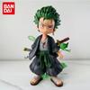 Новая фигурка аниме One Piece Q-версия Ророноа Зоро Модель Украшения Фигурки Действия Коллекционная модель Кукла Игрушка Подарок для Ребенка