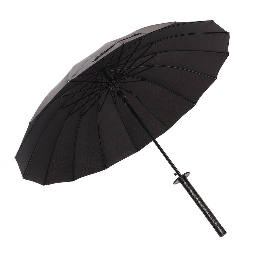 16 спиц, большие ветрозащитные зонты, автоматические, открытые, большого размера, зонт от солнца и дождя, зонт-меч, самурай