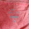 Nike Футболка с логотипом и круглым вырезом, быстросохнущая, с длинным рукавом, женская, розовая 644684-696