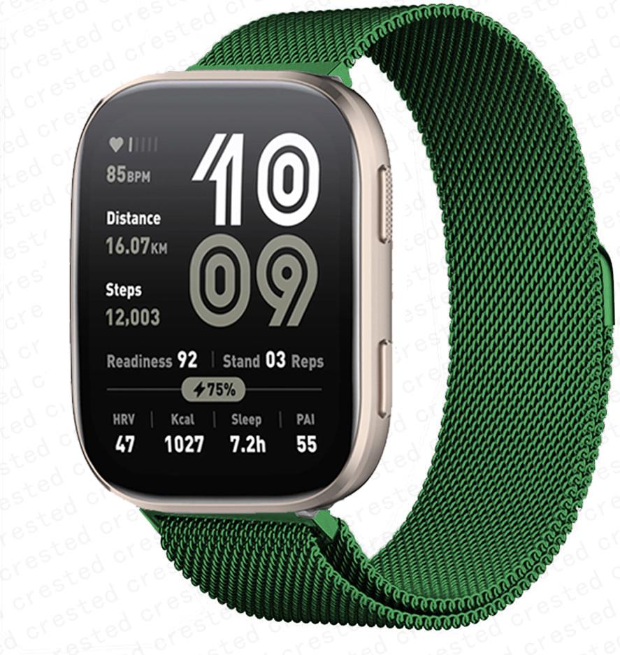 20 мм 22 мм ремешок для часов для Amazfit bip 6/5/Balance/GTS/4/mini/2/2e/3/GTR/4/2/3 Pro миланская петелька браслет huawei gt 5 4 3 2 Ремешок