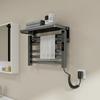 Aluminum Alloy Electric Towel Rack Bathroom Electric Heating Towel Bar Intelligent Constant Temperature Drying Towel Storage Rack