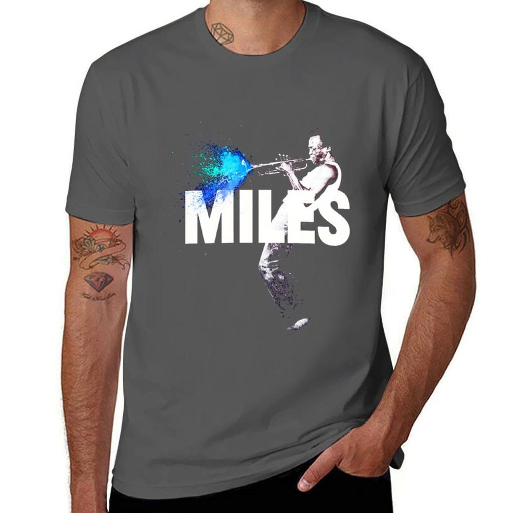 Miles-Davis Classic T-Shirt t shirts for man graphic vintage t shirt personalised man t shirt cotton T-Shirt