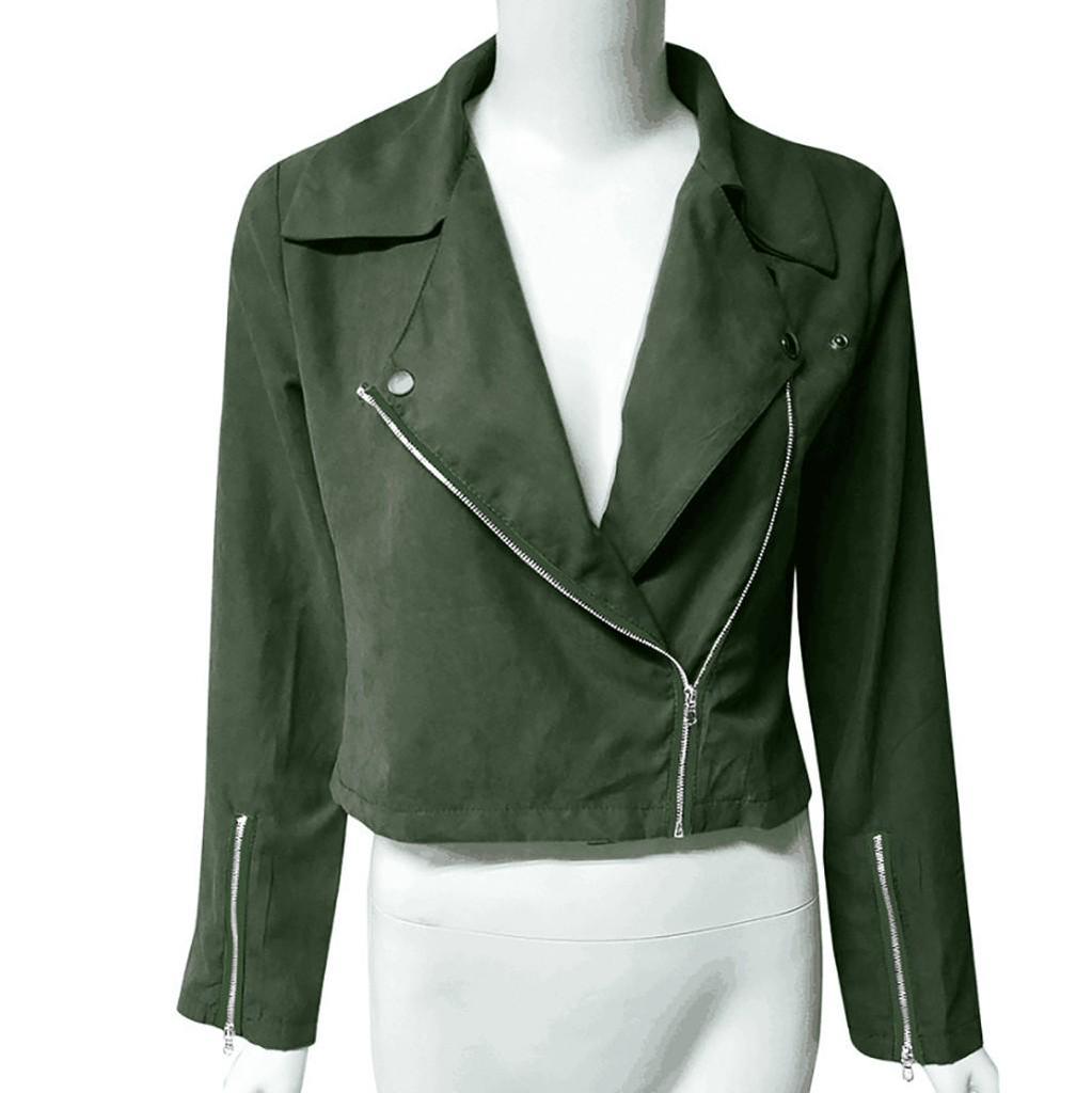 Женская женская куртка на молнии в стиле ретро, ​​повседневное пальто, верхняя одежда