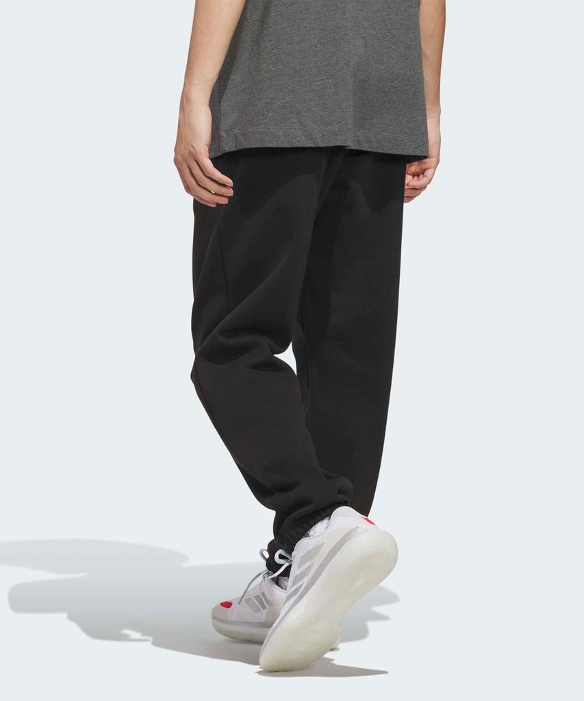 Флисовые спортивные штаны Adidas для баскетбола - Черный / Jx5595