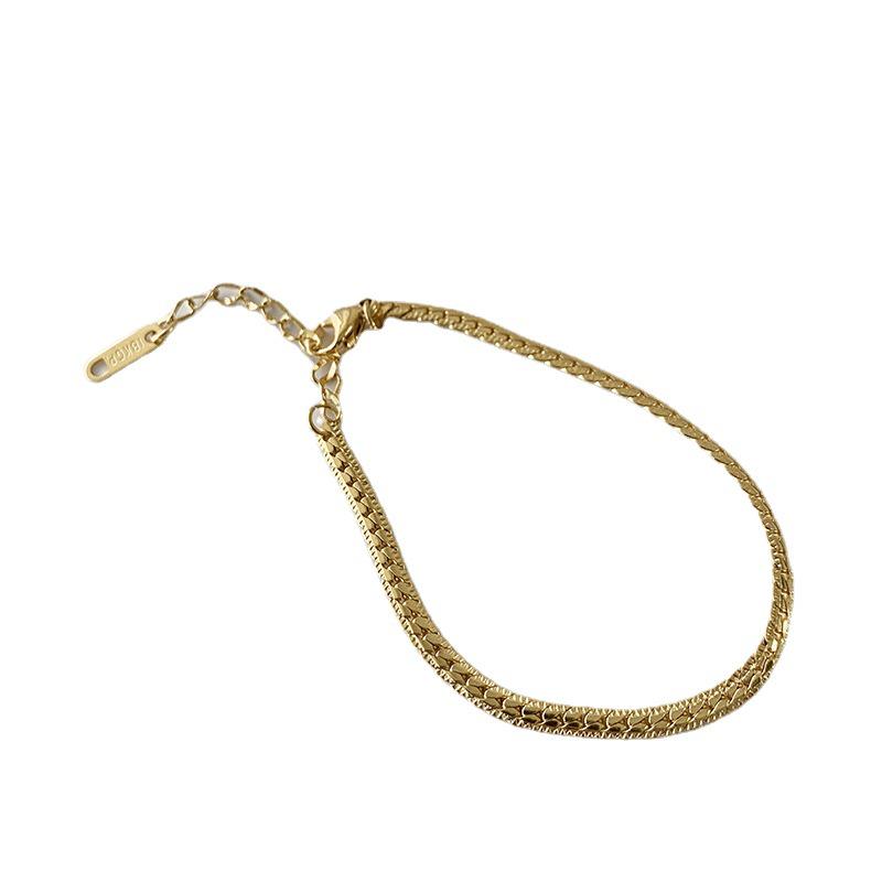 Кубинский браслет-цепочка из титановой стали: Стиль хип-хоп, унисекс, не выцветает, универсален и моден.